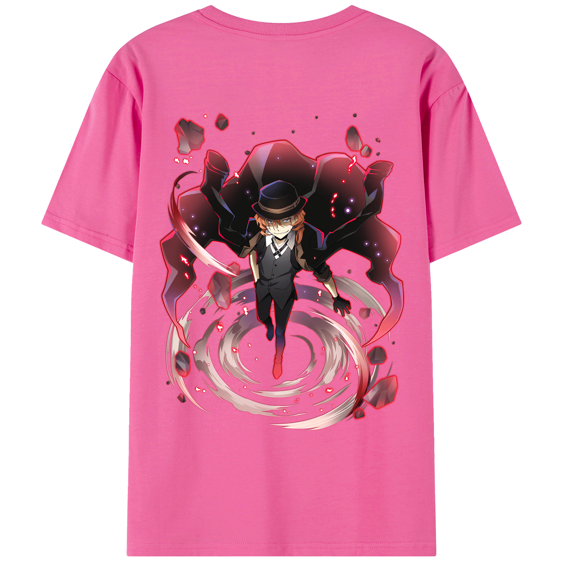 （画像用） 文豪ストレイドッグス Bungo Stray Dogs レディース半袖Tシャツ(バックプリント)